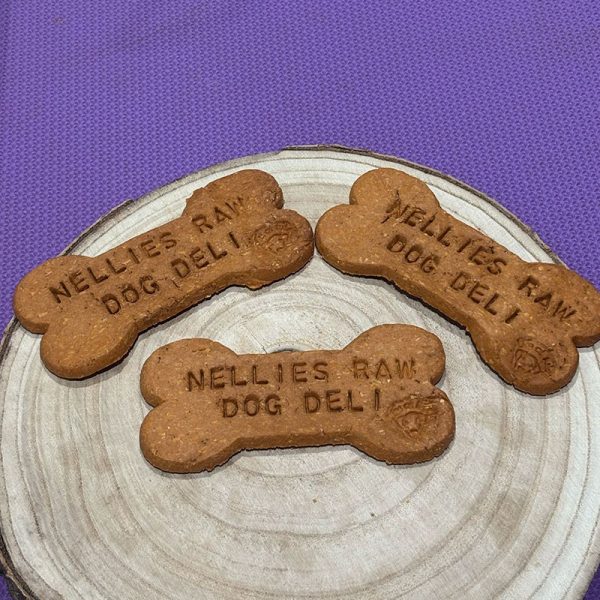 Nellie’s Raw Dog Deli Large Peanut Butter Bones
